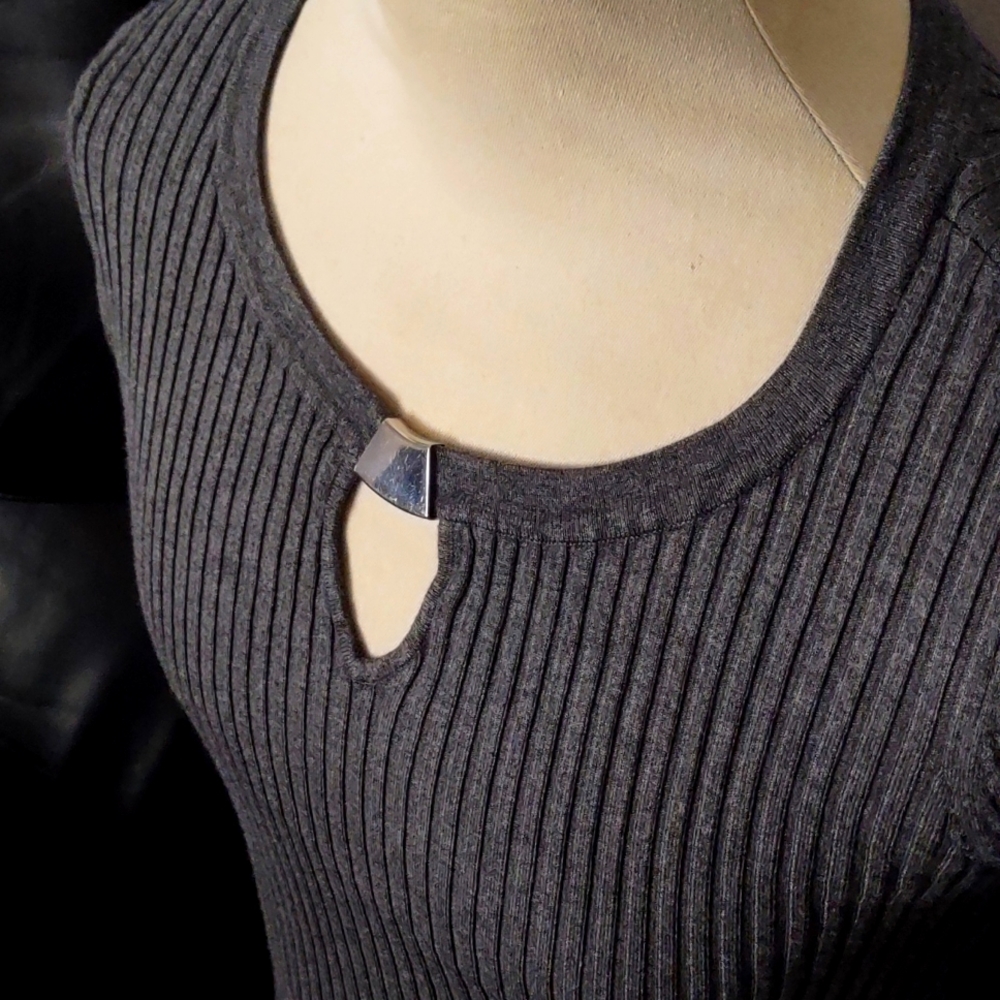 INC International Concepts Ribbed Sweater